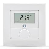 Homematic IP Smart Home Wandthermostat mit Luftfeuchtigkeitssensor,...