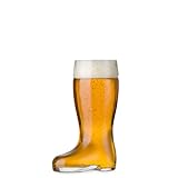 PrimeSaver Das Boot Glas – Bierstiefel Glas Oktoberfest Tasse –...