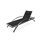 RS Trade® Exclusive 'Rio' Outdoor Aluminium Sonnenliege,Liegestuhl,...