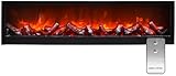 LED Wandkamin Tischkamin Elektrokamin mit realistischer Flammensimulation...