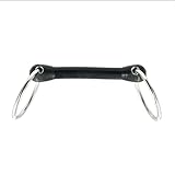 Equine Smile ES0101 Gebiss Wassertrense Stangengebiss Flexibel Gummi Stange...