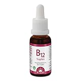 Dr. Jacob’s Vitamin B12 Tropfen 20 ml I Für Energie, Nerven und weniger...