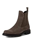 Tamaris Damen Chelsea Boot Lederstiefel Stiefelette Frauen M2542741 braun,...