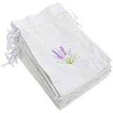 SEWACC Lavendelsäckchen 10 Stück Nachfüllbare Duftanhänger aus...