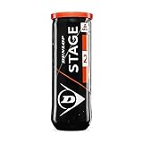 Dunlop Tennisball Stage 2 Orange - für Kinder & Einsteiger im Mittelfeld...