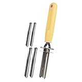 YAOPIU Gemüseausstecher,Rostfreier Edelstahl Pfeffer Ananas Birnen...