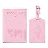 Greyoe Reisepasshülle, Reisepass Organizer, Passport Cover, PU-Leder...
