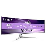 PHILIPS Evnia 49M2C8900AM - 49 Zoll DQHD OLED Curved Gaming Monitor, 240...