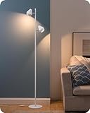 EDISHINE Stehlampe Wohnzimmer, LED Stehleuchte Touch Dimmbar, 2-Flammige...