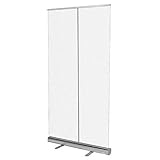 YJGB Transparenter Hygienesieb Durchsichtige Pull-Up-Roller-Banner...