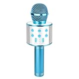 KEWUZY Drahtloses Karaoke Mikrofon für Kinder, Spielzeug Kinder, KTV...