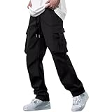 Generisch Latzhose Herren, Cargohose Lang Casual Jogginghose Stretch Herren...
