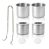 Limtula Edle Edelstahl Ethanol Brenner Kits Bioethanol Brennkammer Zubehör...