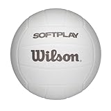 Wilson Soft Play Volleyball, offizielle Größe, Weiß
