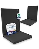 Beautissu 2er Set Premium Niedriglehner Auflage 100% Wasserdicht 100x50cm...