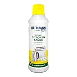 HEITMANN pure Reine Citronensäure | Flüssiger Bio-Entkalker für Küche &...