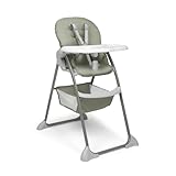 hauck Sit N Fold, Sage - Faltbarer Hochstuhl für Kinder ab 6 Monaten bis...
