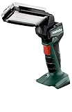 metabo Akku-Stablampe SLA 14.4-18 LED – 600370000 – Kraftvolles und...