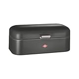 WESCO Grandy Brotkasten in der Farbe graphit matt, pulverbeschichtetes...