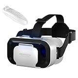 VR Brille für Handy, VR Brille mit kabelloser Fernbedienung, Virtual...