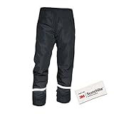 Salzmann 3M wasserdichte Regenhose - Reflektierende, leichte Wanderhose -...