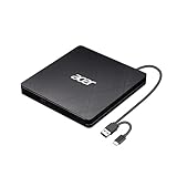 acer Externes CD/DVD-Laufwerk für Laptop, USB 3.0 Typ-C CD DVD +/-RW...