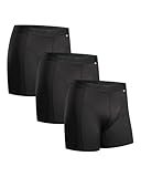 DANISH ENDURANCE 3er Pack Sport Boxershorts Herren, Mit regulärem oder...