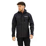 Columbia Herren Pouring Adventure Jacket Wasserdichte Regenjacke, Schwarz,...