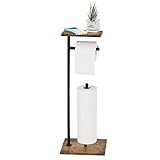 smusei Toilettenpapierhalter Stehend Badezimmer Toilettenpapier...