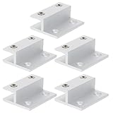 IWOWHERO 5 Stück Teiliges Aluminiumlegierung Glasregalhalter Rostfrei...