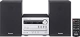 Panasonic SC-PM250EG-S Micro-Hi-Fi-Kompakt-Stereoanlage mit CD-Player,...