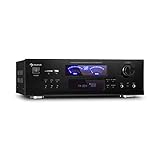 auna AMP 5100 BT 5.1 - Amplifier Verstärker, 2 x 120 Watt + 3 x 50 Watt...