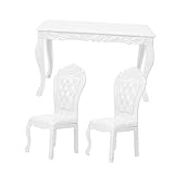 PHENOFICE 1 Satz Mini House Zubehör Mini-stühle Kinderstühle Für Tisch...