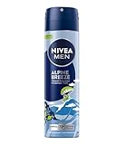 NIVEA MEN Alpine Breeze Artist Edition Deo Spray, Deodorant für 72h...