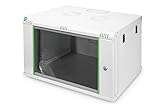 DIGITUS Netzwerkschrank - 19 Zoll Rack - 7HE - Wandmontage - 450mm Tiefe -...