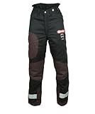 Oregon Yukon+ Typ A Klasse 1 (20 m/s) Schnittschutz-Bundhose Schwarz, PSA...