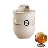 Cocktail-Eiskugeln - Runde Eiswürfelformen, Whisky-Kugel-Eiswürfelform |...