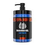 The Shave Factory Rasiergel transparent I Shaving Gel für Männer I für...