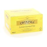 Twinings Lemon Scented Tea Klassischer Schwarztee, 50 Beutel, 100g