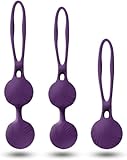RAVLOVE Vaginalkugeln Liebeskugeln - Silikon&Metall Beckenbodentraining...