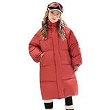 linboo Kinder Mädchen Winterjacke mit Kapuze Parka Lange Wintermantel...