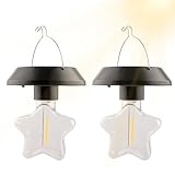 Solarleuchten für den Außenbereich, solarbetriebene Außenleuchte, 2 x...