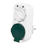 LogiLink ET0013 ET0013-Mechanische Zeitschaltuhr mit Dämmerungssensor mit...