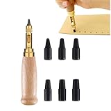 Locher zum Nähen Leder Papierhandwerk,Lochstanzer,Lochstanzer...