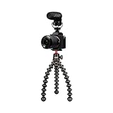 JOBY Echtzeit-Vlogger-Kit, GorillaPod Kamera Vlogging Kit (3K Flexibles...