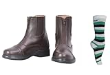 TuffRider Kinder Reitstiefel Starter Front Zip Paddock Boots | Kinder...