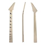 YoungMonic E-Gitarrenhals mit 24 Bünden, 64,8 cm Mensur, Ahornhals und...