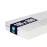 Ortho-RelaxMatratze 100x200cm, 23cm hoch, Härtegrad H2 & H3, 100 Nächte...