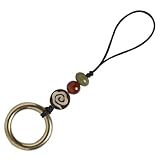 ERINGOGO Vintage Messing Handy Ringhalter Handyband Handykette mit Robustem...