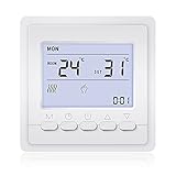 Digitaler Raumthermostat mit einstellbarem Programm, Briidea...